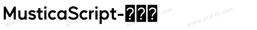 MusticaScript字体转换
