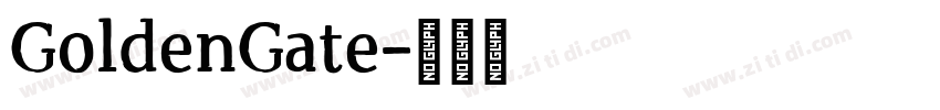 GoldenGate字体转换