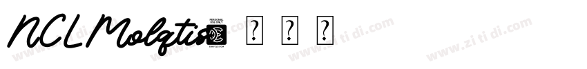 NCLMolqtis字体转换