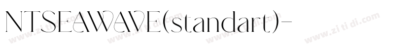 NTSEAWAVE(standart)字体转换