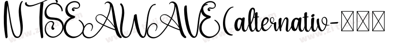 NTSEAWAVE(alternativ字体转换