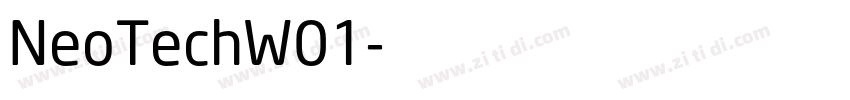 NeoTechW01字体转换