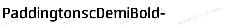 PaddingtonscDemiBold字体转换 PaddingtonscDemiBold字体转换