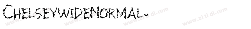 ChelseywideNormal字体转换