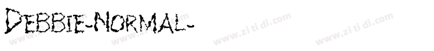 Debbie-Normal字体转换