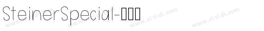 SteinerSpecial字体转换