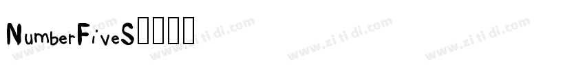 NumberFiveS字体转换