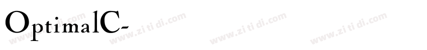 OptimalC字体转换