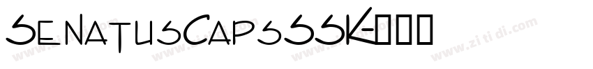 SenatusCapsSSK字体转换