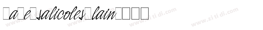 RageItalicLetPlain字体转换