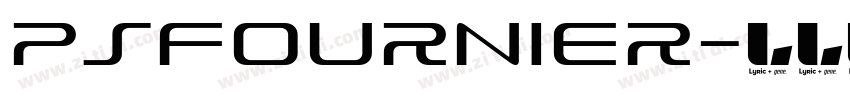 PSFournier字体转换