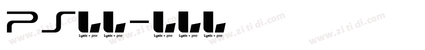 ps楷体字体转换