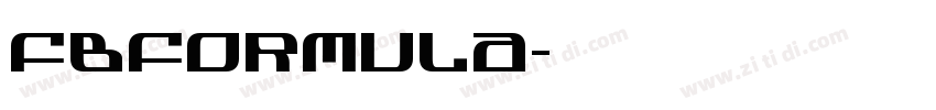 FbFormula字体转换