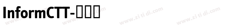 InformCTT字体转换