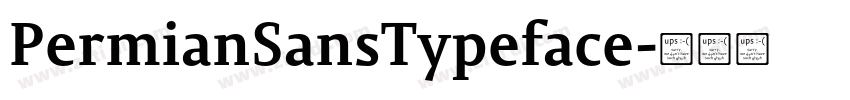 PermianSansTypeface字体转换