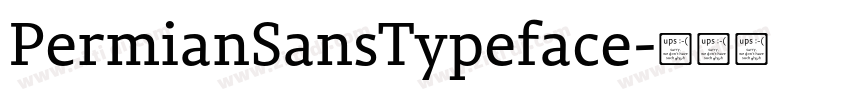 PermianSansTypeface字体转换