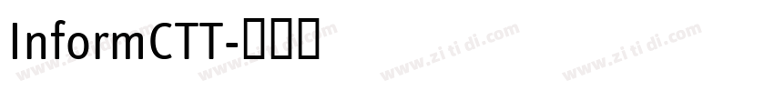 InformCTT字体转换