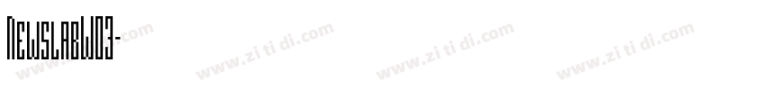 NewslabW03字体转换
