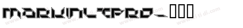 MarkinLTPro字体转换