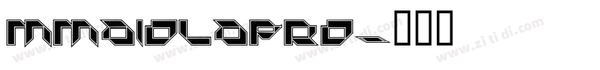 MmaiolaPro字体转换