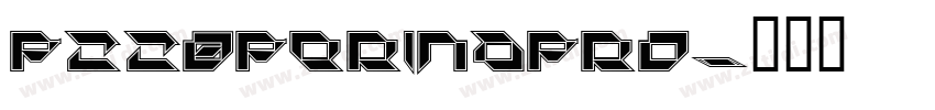 P220perinaPro字体转换