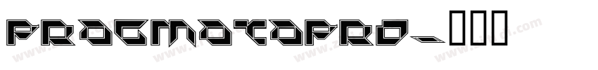 PragmataPro字体转换