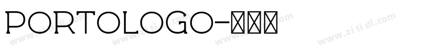 portologo字体转换