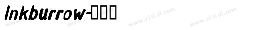 Inkburrow字体转换