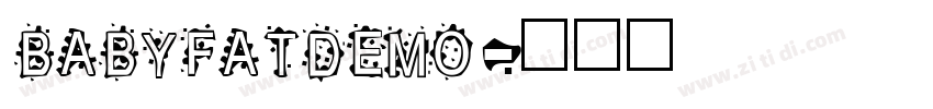BabyFatDEMO字体转换