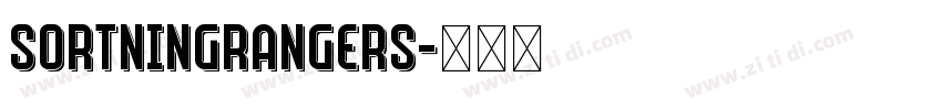SortningRangers字体转换