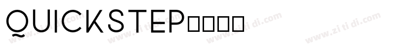 quickstep字体转换