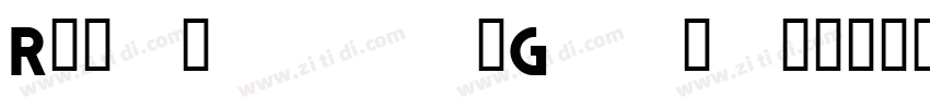 RevolutionGothic字体转换