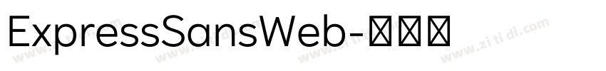 ExpressSansWeb字体转换