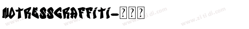 NotressGraffiti字体转换