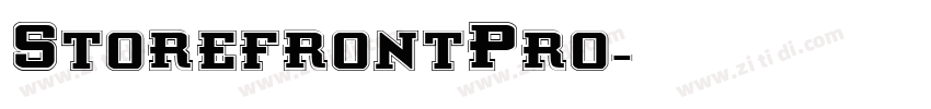 StorefrontPro字体转换