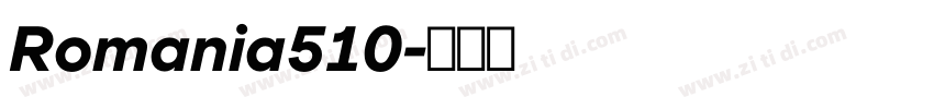 Romania510字体转换