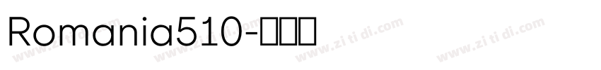 Romania510字体转换