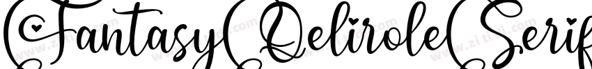 FantasyQeliroleSerif字体转换