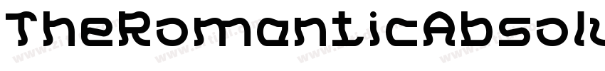 TheRomanticAbsoluteS字体转换