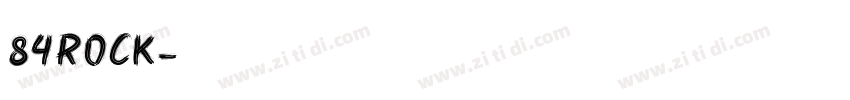 84Rock字体转换