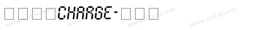 充电字体Charge字体转换