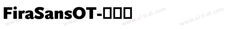 FiraSansOT字体转换