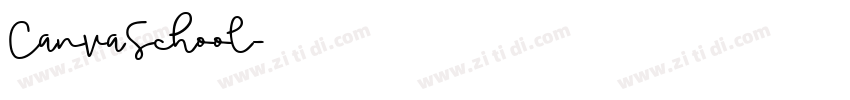 CanvaSchool字体转换