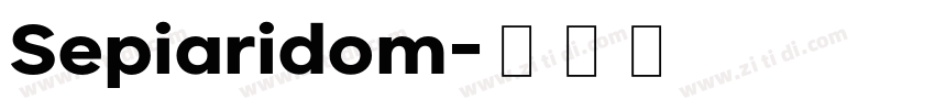 Sepiaridom字体转换