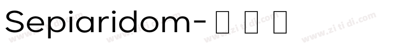 Sepiaridom字体转换