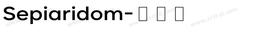 Sepiaridom字体转换