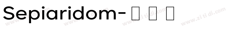 Sepiaridom字体转换