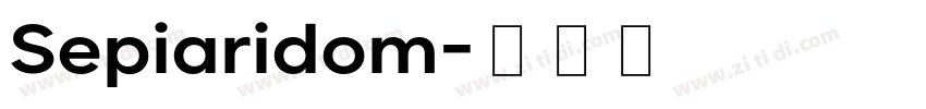 Sepiaridom字体转换