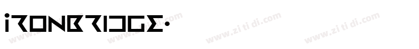 IronBridge字体转换