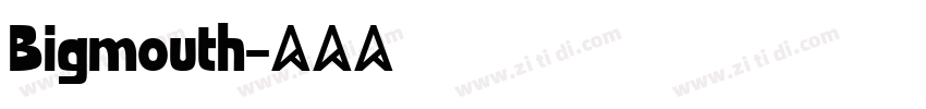 Bigmouth字体转换